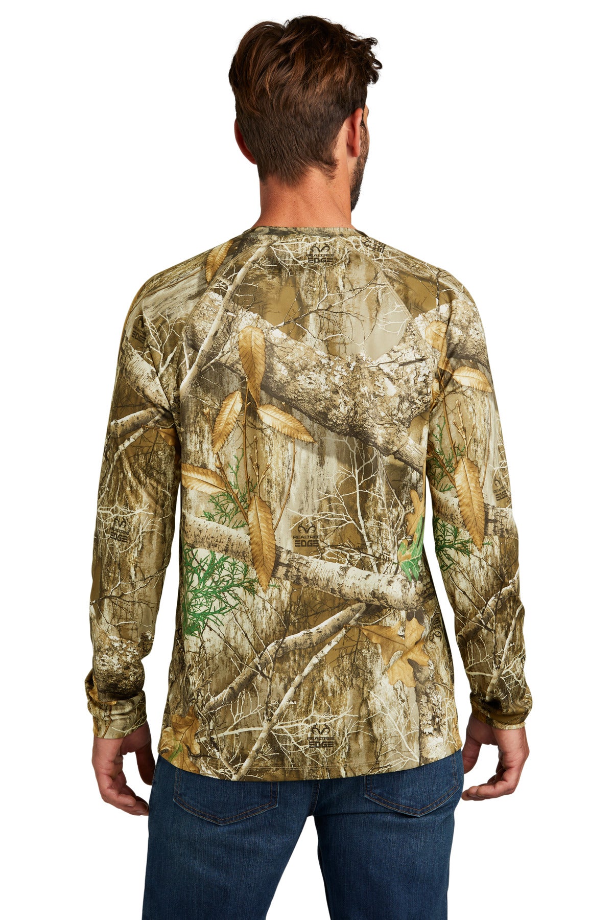 Russell Outdoors Realtree Performance Long Sleeve Tee. RU150LS Corporate Apparel Shirts & Tops