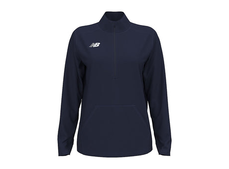 New Balance Women's Midfield Half Zip Womens Apparel Sweatshirts & Fleece