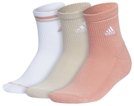 adidas Women's Sport 2.0 High Quarter Socks 3 Pairs Unisex Accessories Socks