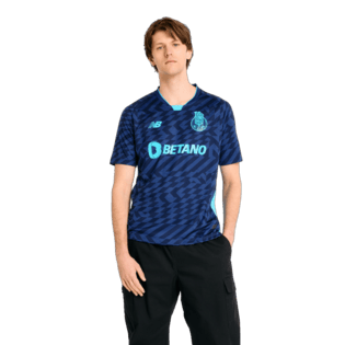 New Balance Men's FC Porto Third Short Sleeve Jersey Soccer Uniforms & Apparel All