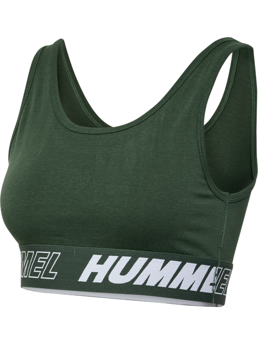 Hummel Women's Te Maja Cotton Sports Bra Womens Apparel Bras & Underwear
