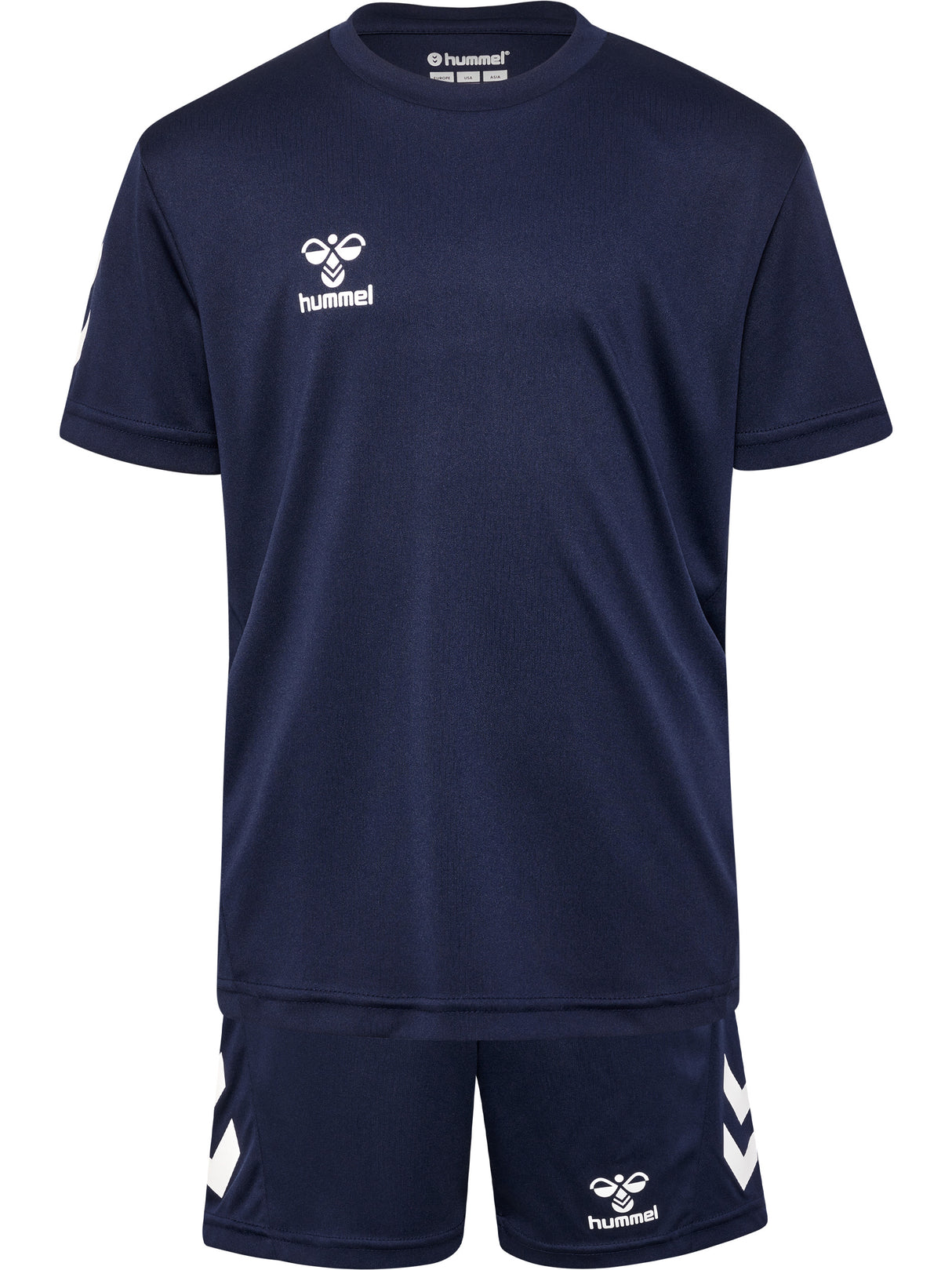 Hummel Youth Logo T-shirt & Shorts Set Youth Apparel Shirts & Tops
