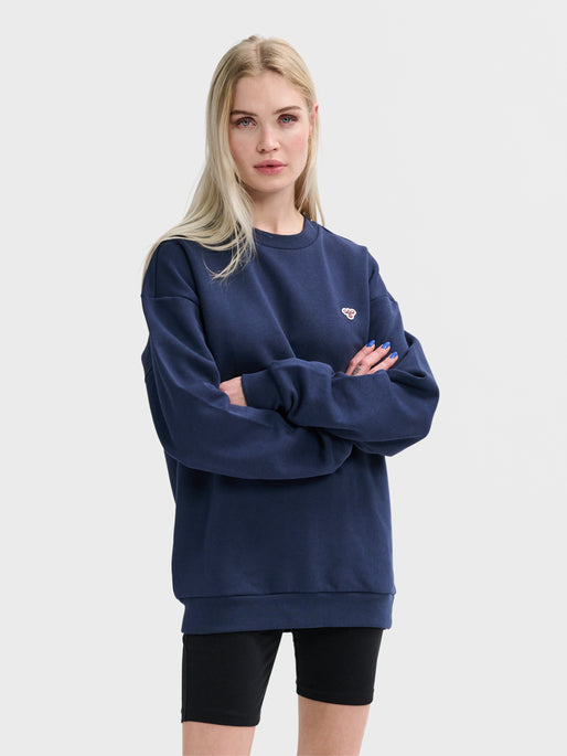 Hummel Men's Loose Crewneck Bee Sweatshirt Mens Apparel Sweatshirts & Fleece