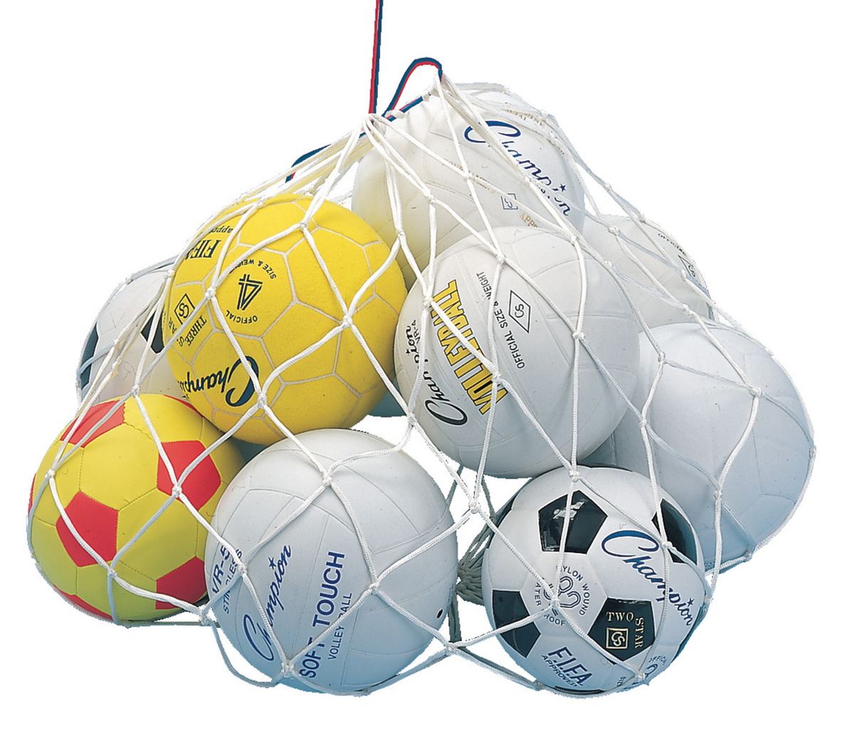 Champion Sports Nylon Ball Bag Soccer Accessories All