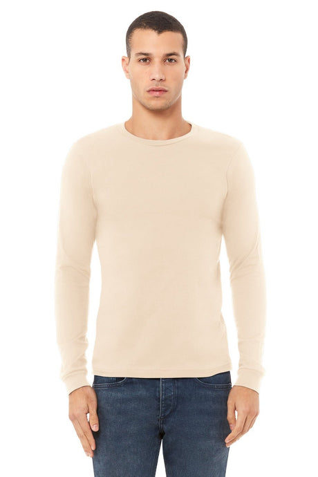 BELLA + CANVAS Men's Jersey Long Sleeve Tee Mens Apparel Shirts & Tops