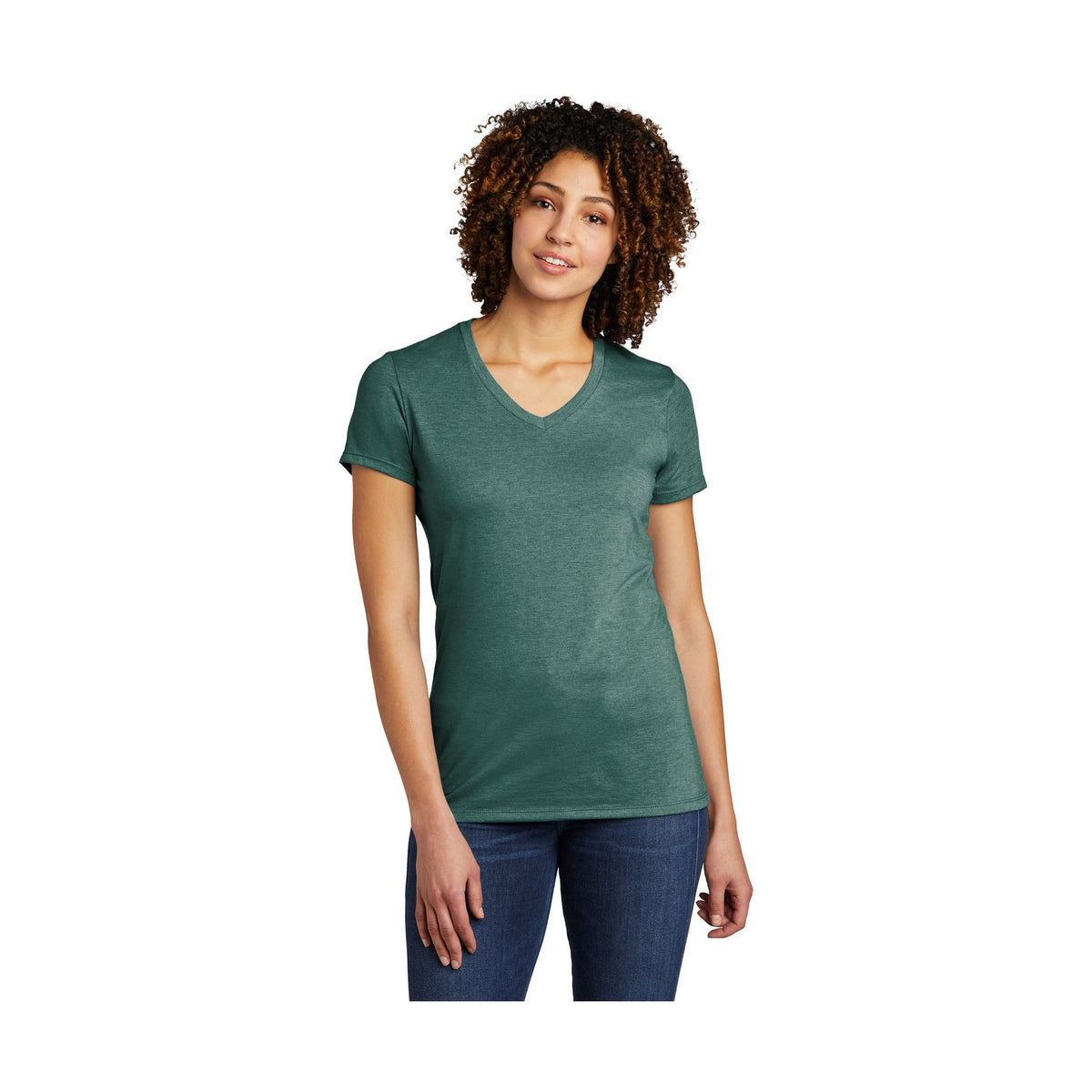 AllMade Women's Tri-Blend V-Neck Tee AL2018