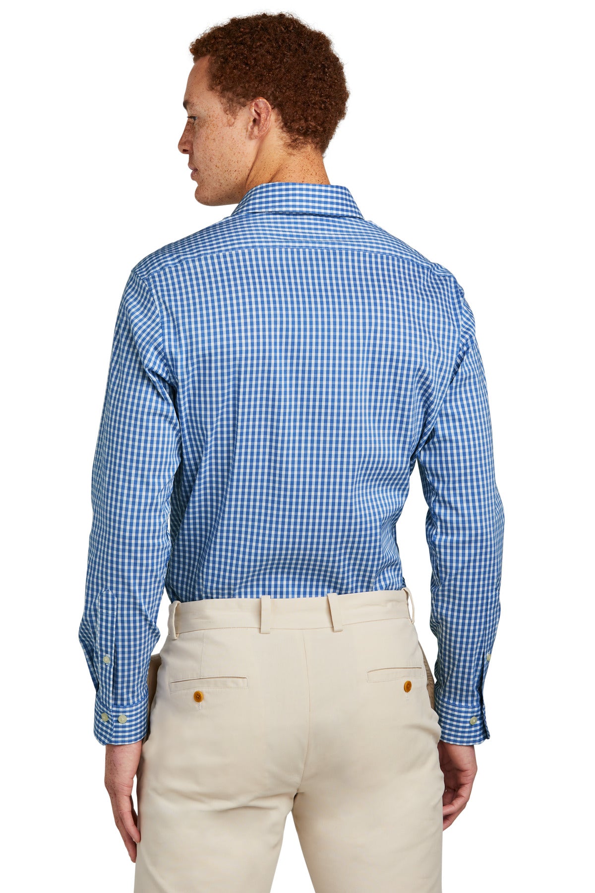 Brooks Brothers Tech Stretch Patterned Shirt. BB18006 Corporate Apparel Shirts & Tops