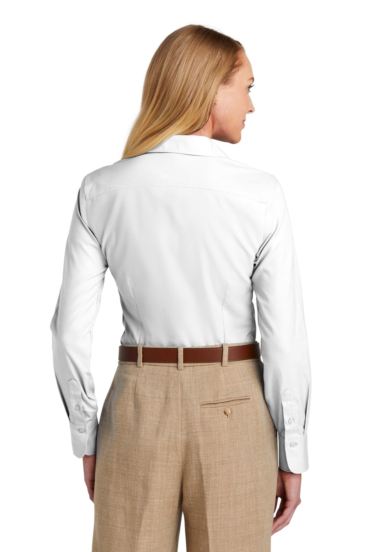 Brooks Brothers Women's Wrinkle-Free Stretch Nailhead Shirt. BB18003 Corporate Apparel Shirts & Tops