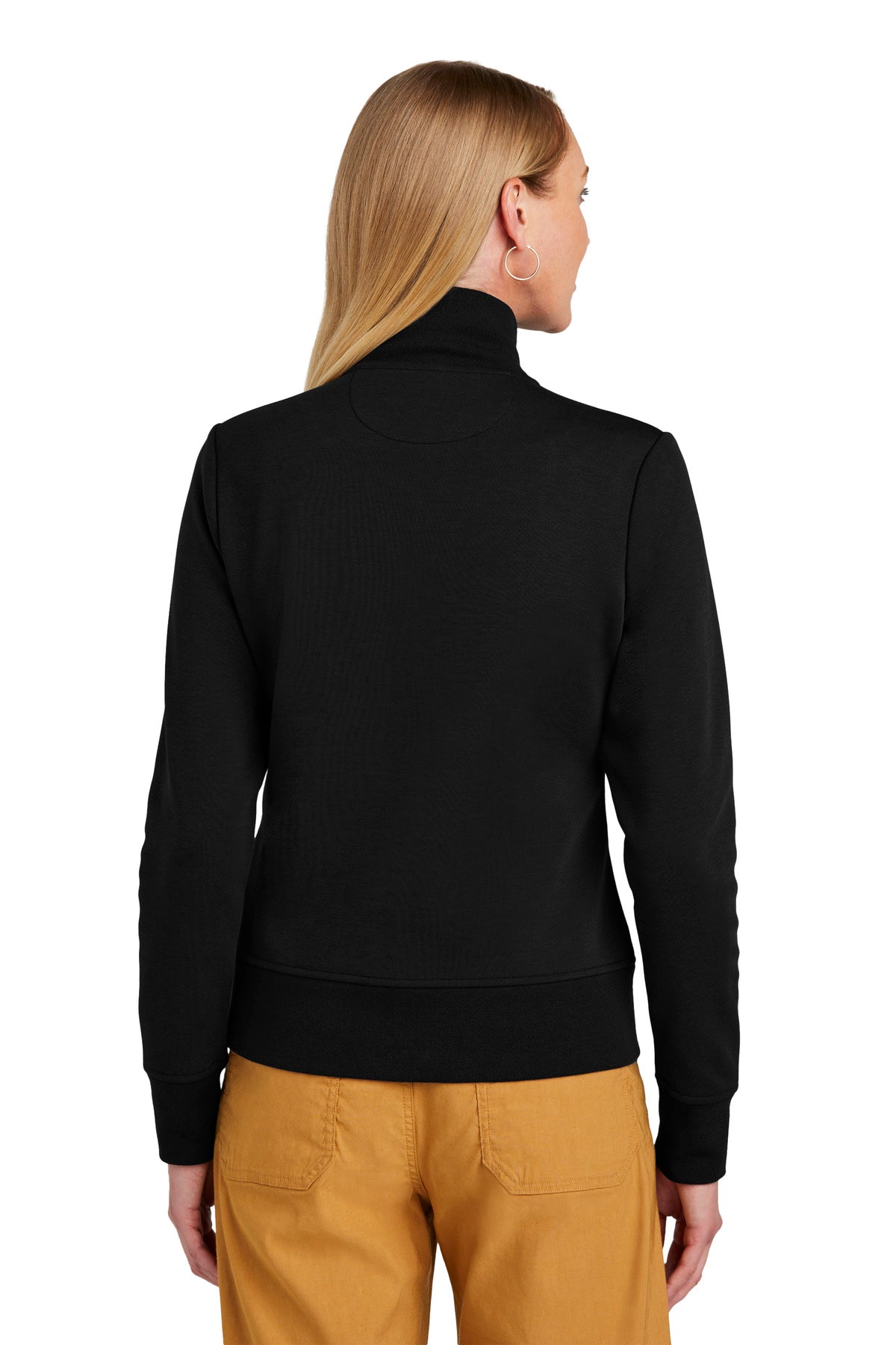 Brooks Brothers Women's Double-Knit Full-Zip. BB18211 Corporate Apparel Shirts & Tops