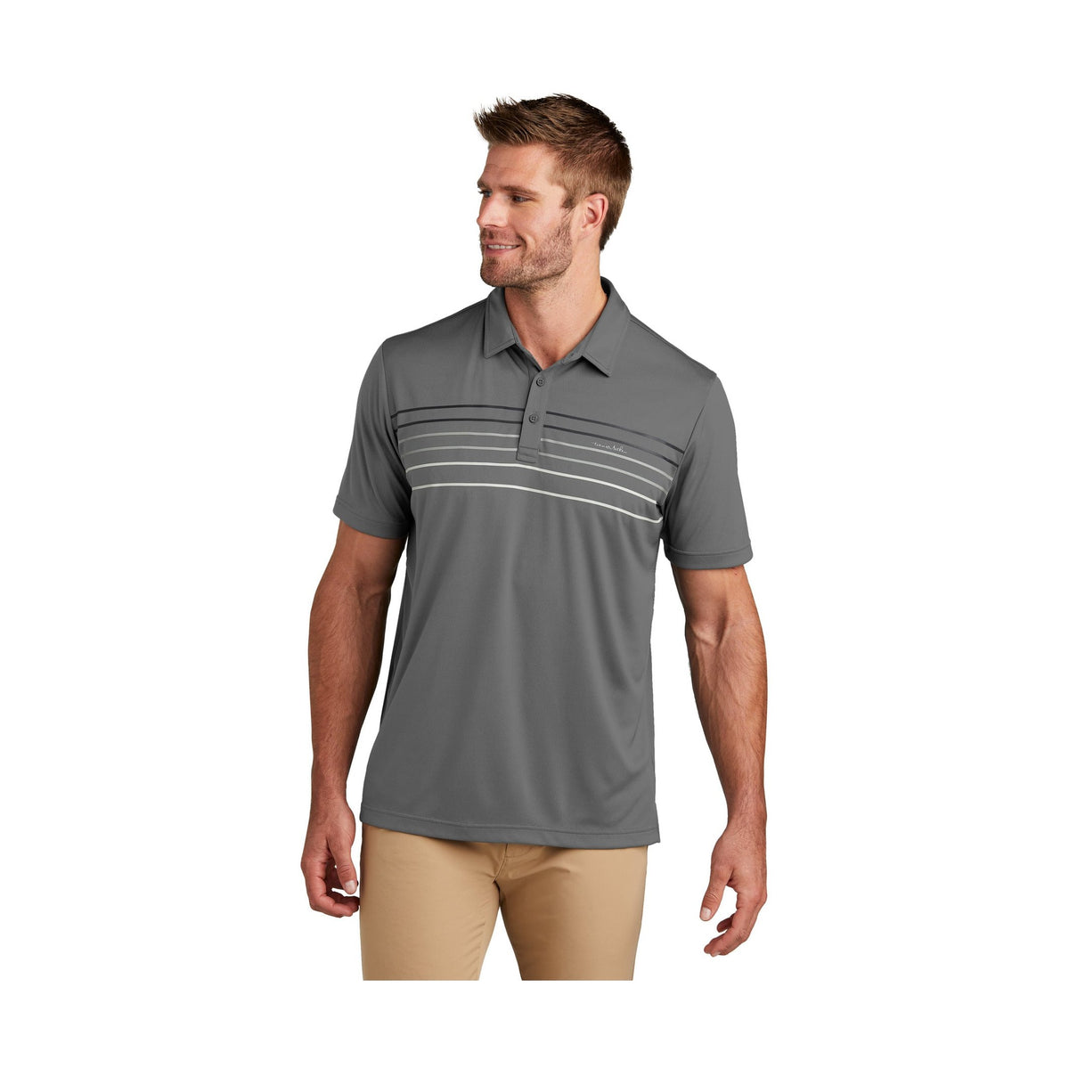 TravisMathew Men's Coto Performance Chest Stripe Polo TM1MY400