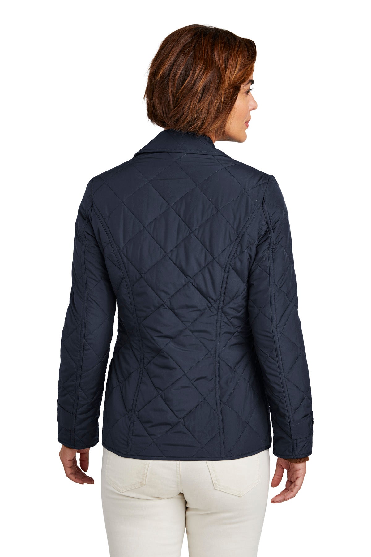 Brooks Brothers Women's Quilted Jacket. BB18601 Corporate Apparel Jackets & Vests