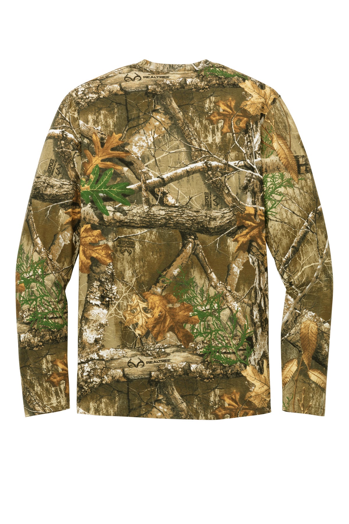 Russell Outdoors Realtree Long Sleeve Pocket Tee. RU100LSP Corporate Apparel Shirts & Tops