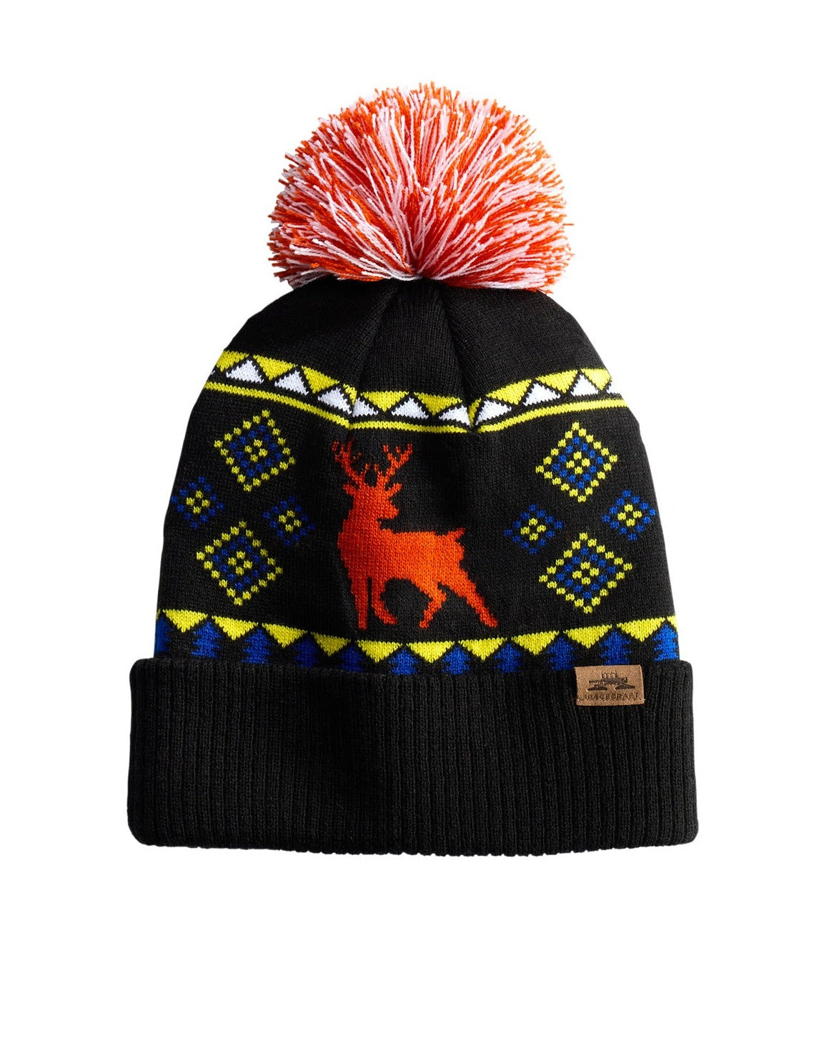 Spacecraft Wild Pom Beanie. SPC12 Corporate Accessories Hats & Caps