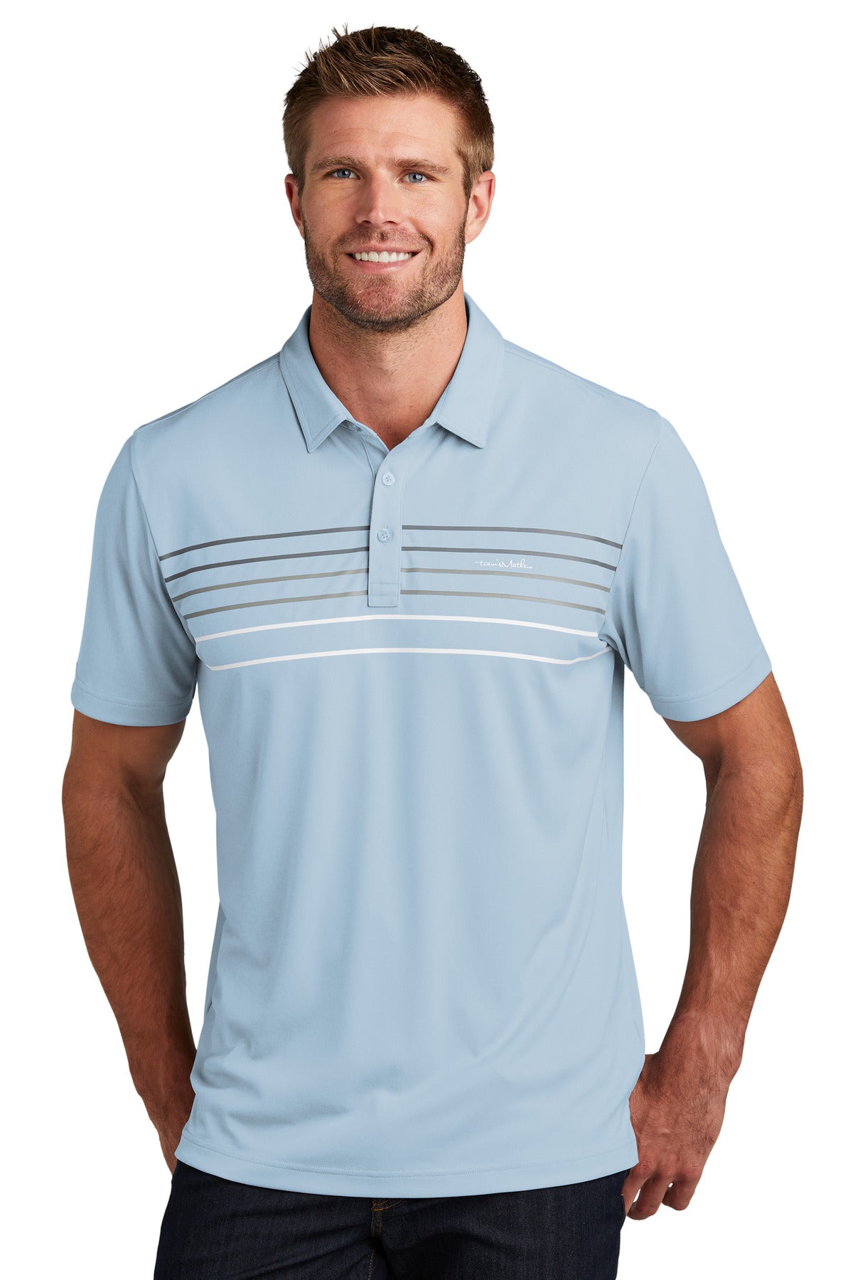 TravisMathew Men's Coto Performance Chest Stripe Polo TM1MY400