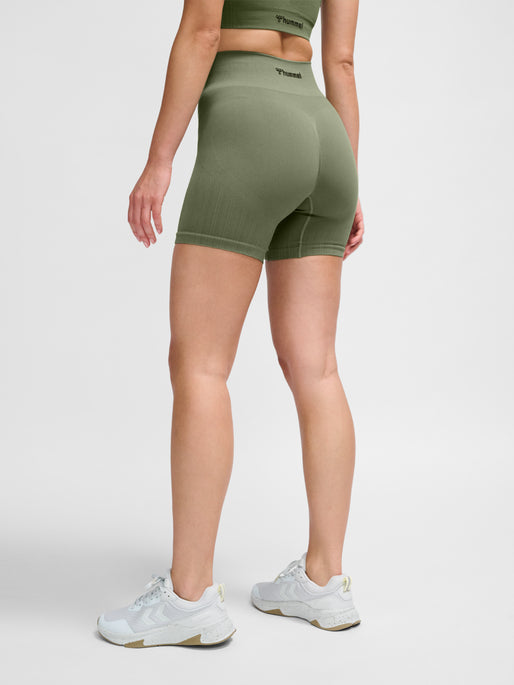 Hummel Women's Mt Define Seamless Scrunch Shorts Womens Apparel Shorts