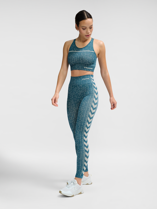 Hummel Women's Mt Drops Seamless Sports Bra Womens Apparel Bras & Underwear