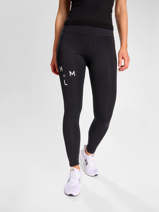 Hummel Women's Active Court High-Waisted Tights Womens Apparel Pants & Sweatpants