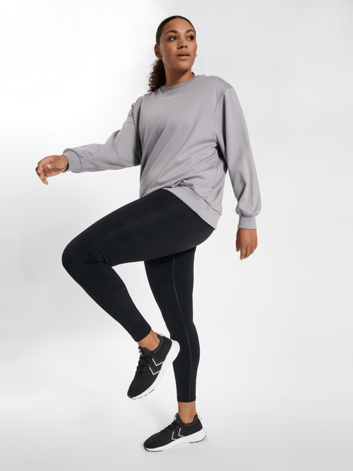 Hummel Women's Plus Te Pace Seamless High-Waisted Tights Womens Apparel Pants & Sweatpants