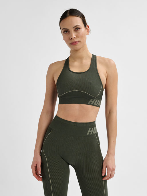 Hummel Women's Te Christel Seamless Sports Top Womens Apparel Bras & Underwear