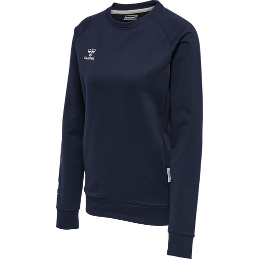 Hummel Women's Move Grid Cotton Sweatshirt Womens Apparel Sweatshirts & Fleece