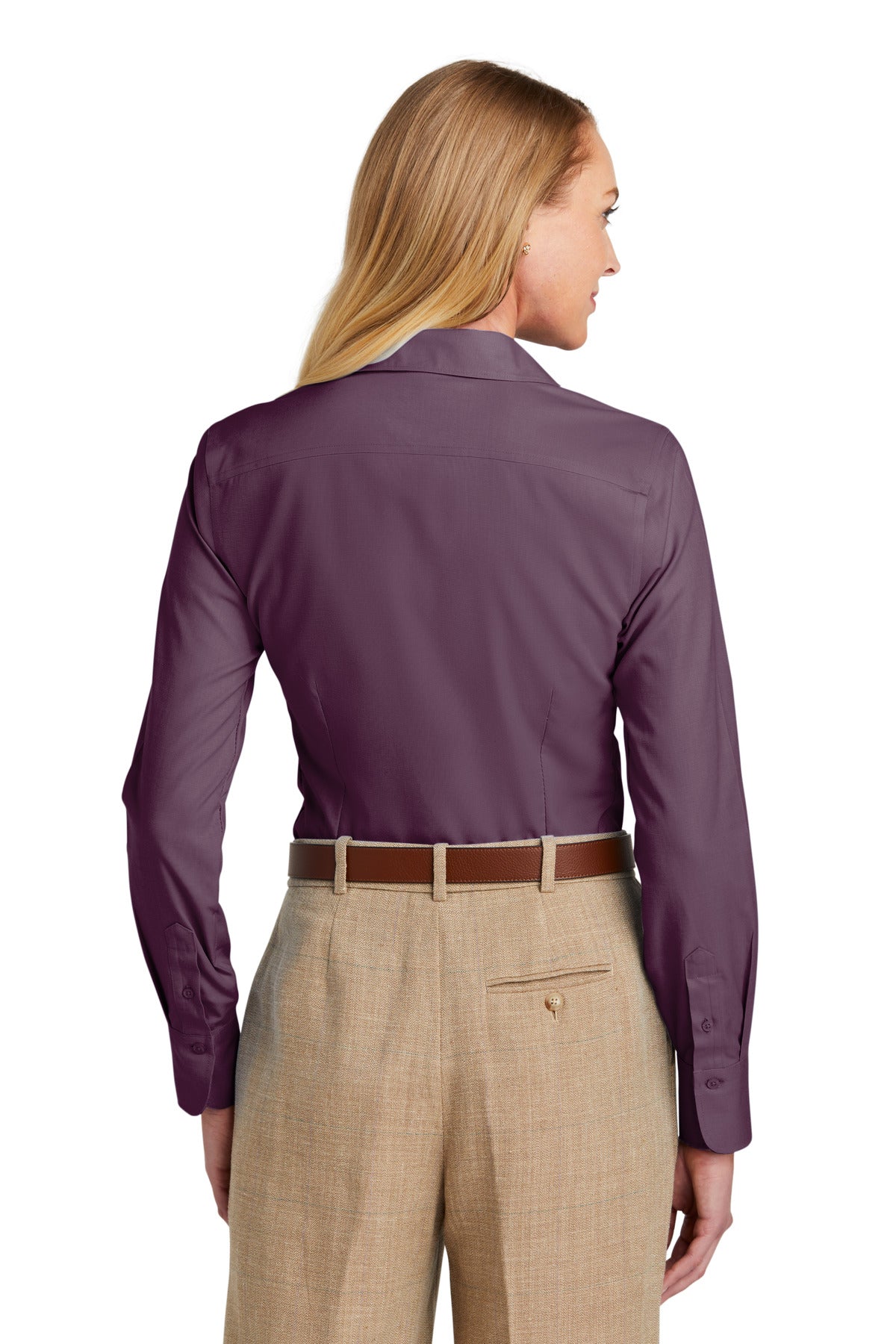 Brooks Brothers Women's Wrinkle-Free Stretch Nailhead Shirt. BB18003 Corporate Apparel Shirts & Tops