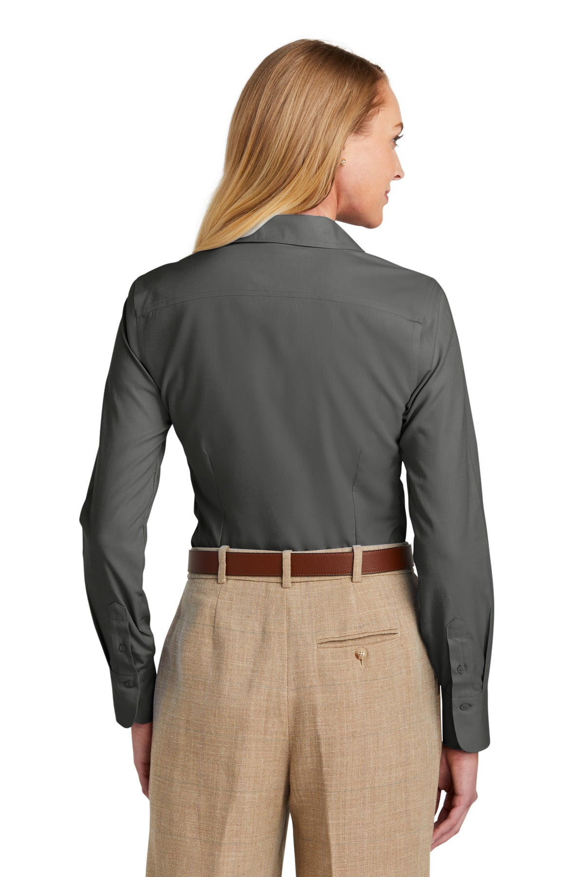 Brooks Brothers Women's Wrinkle-Free Stretch Nailhead Shirt. BB18003 Corporate Apparel Shirts & Tops