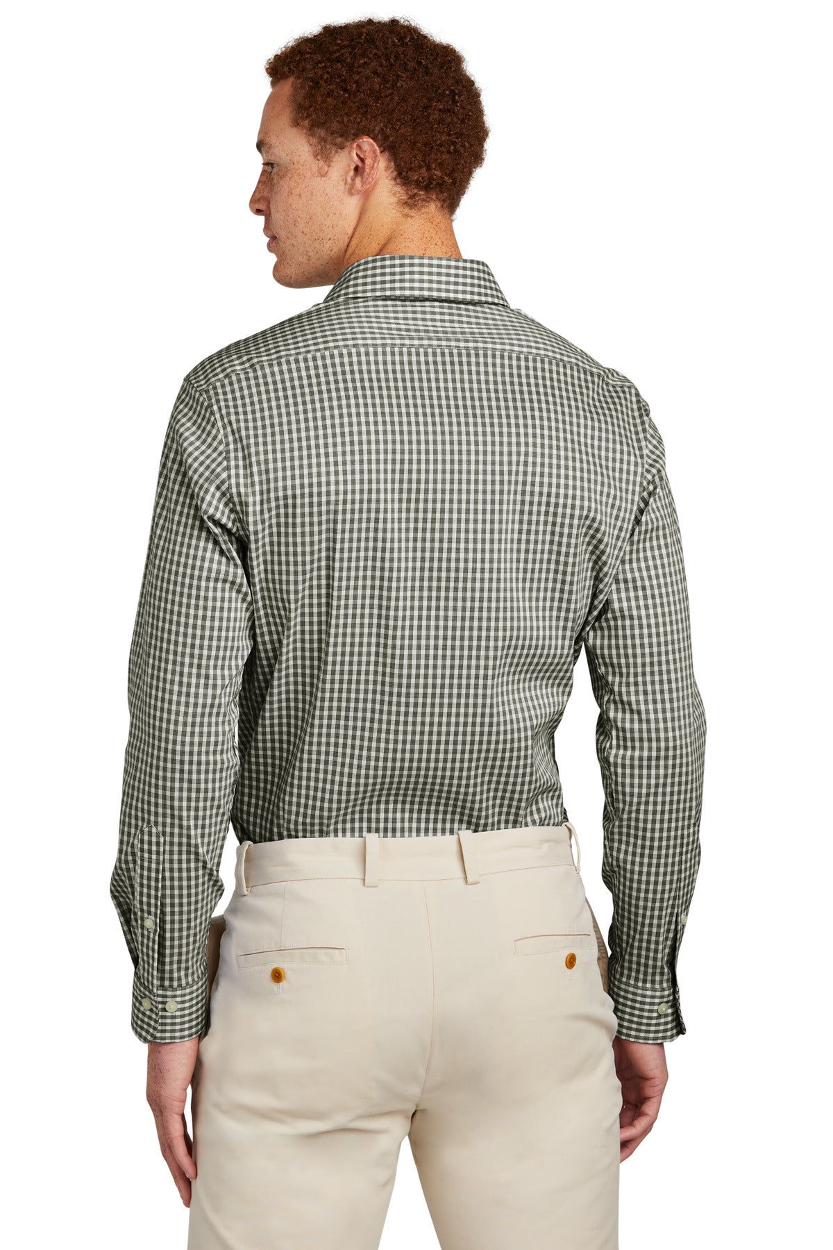 Brooks Brothers Tech Stretch Patterned Shirt. BB18006 Corporate Apparel Shirts & Tops