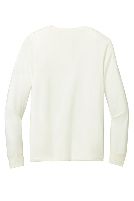 District Mens Perfect Tri Long Sleeve Henley DT145 Mens Apparel Shirts & Tops