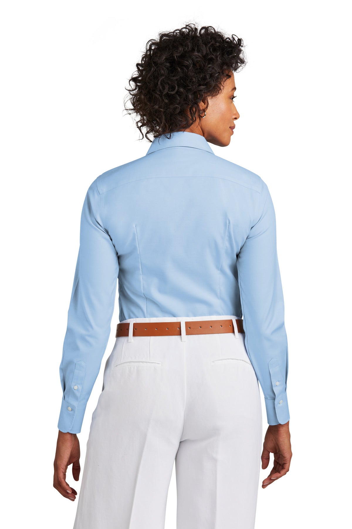 Brooks Brothers Women's Wrinkle-Free Stretch Pinpoint Shirt. BB18001 Corporate Apparel Shirts & Tops
