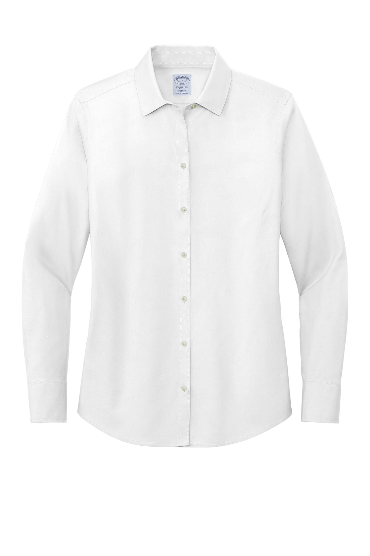 Brooks Brothers Women's Wrinkle-Free Stretch Pinpoint Shirt. BB18001 Corporate Apparel Shirts & Tops