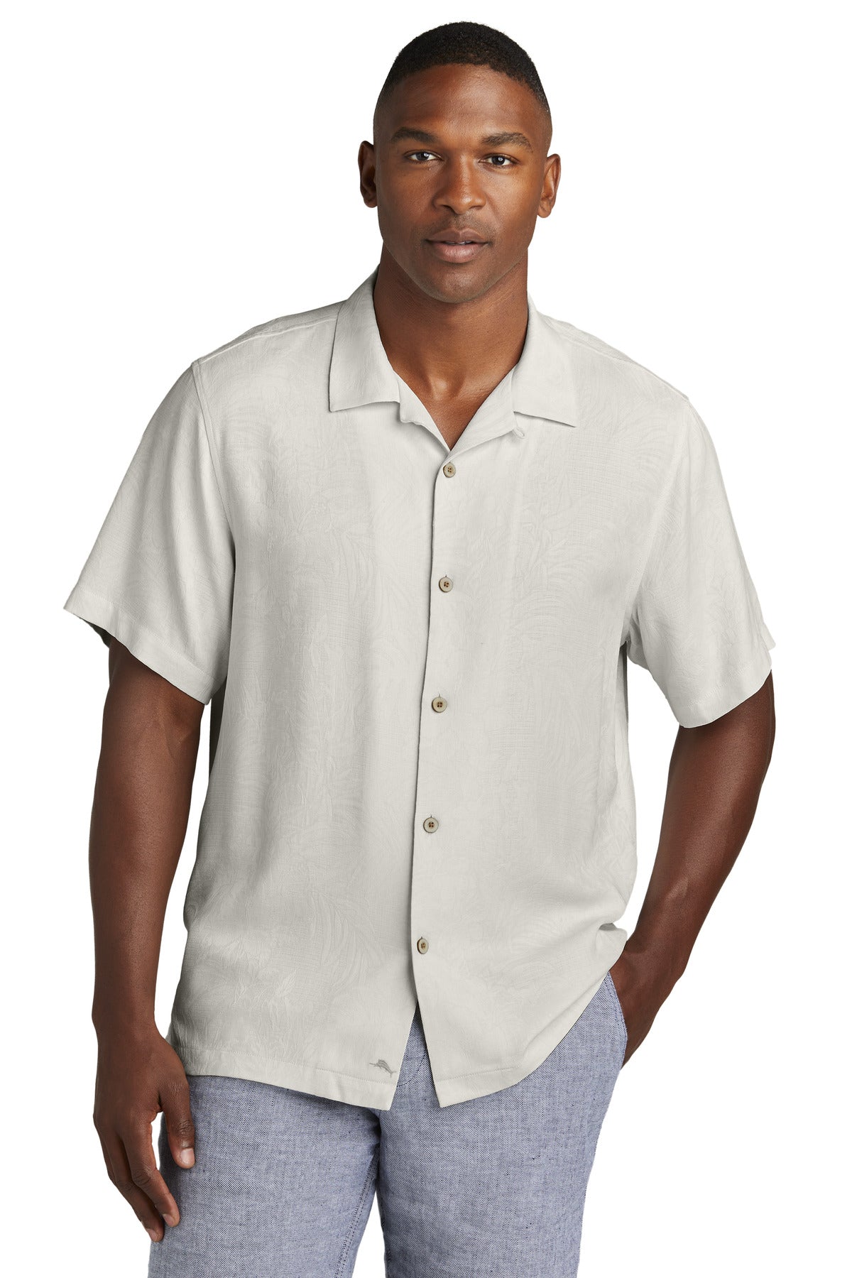 Tommy Bahama Tropic Isles Short Sleeve Shirt. ST325384TB Corporate Apparel Shirts & Tops