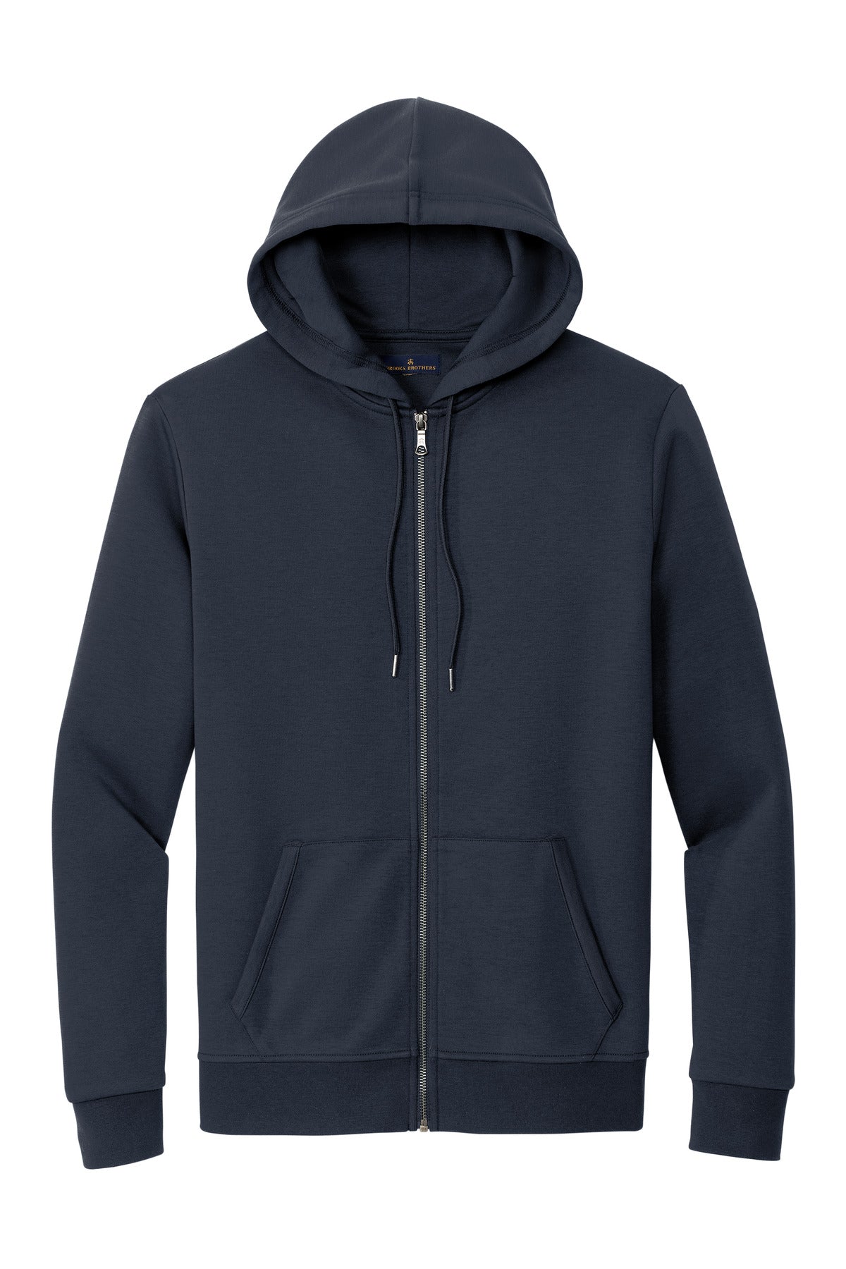 Brooks Brothers Double-Knit Full-Zip Hoodie. BB18208 Corporate Apparel Sweatshirts & Fleece