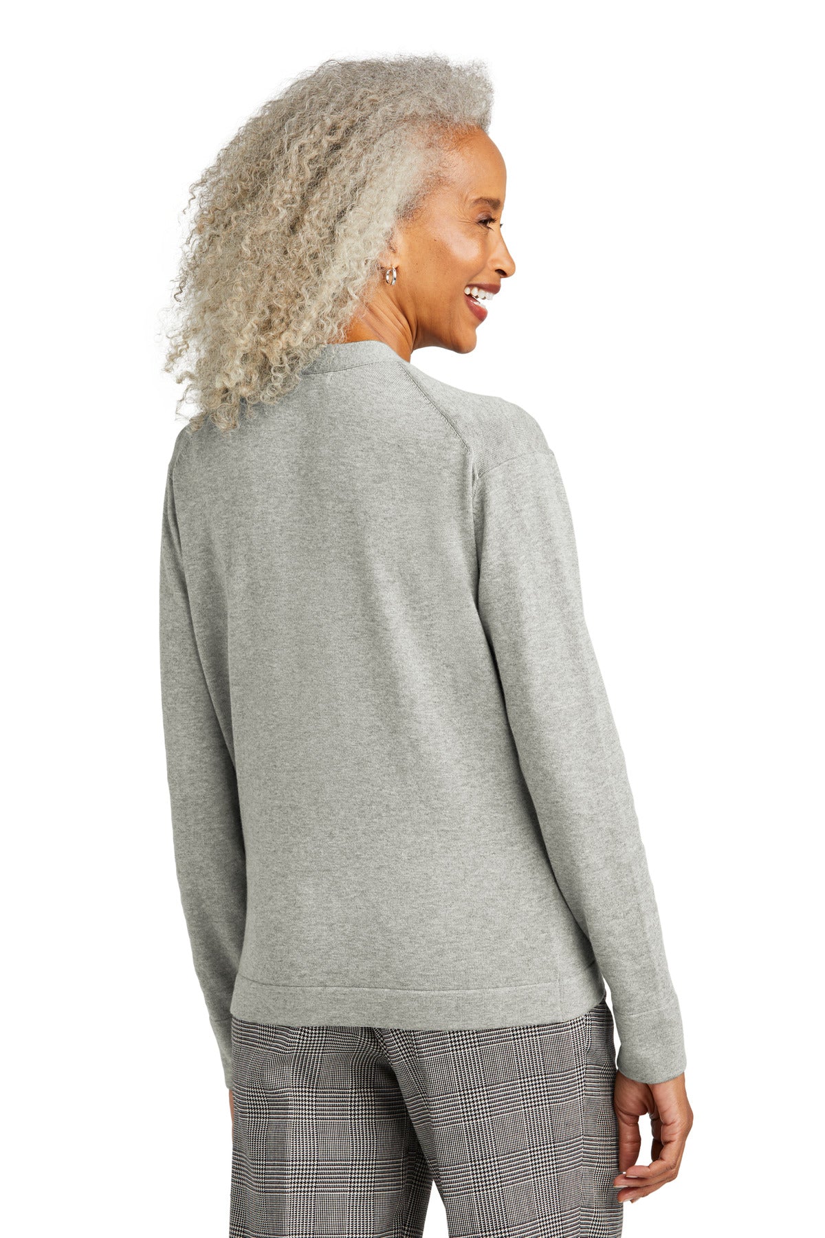 Brooks Brothers Women's Cotton Stretch Cardigan Sweater. BB18405 Corporate Apparel Sweatshirts & Fleece