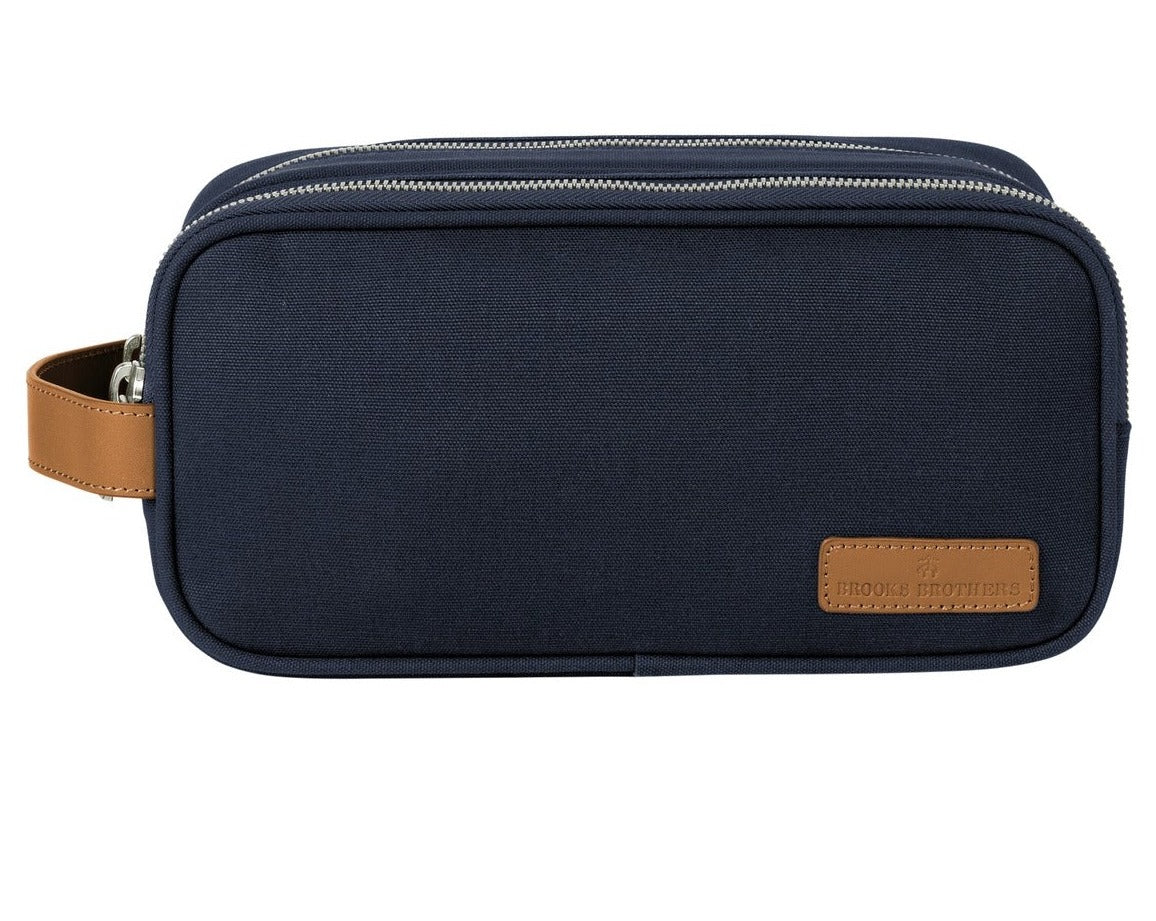 Brooks Brothers Wells Dopp Kit. BB18870 Corporate Accessories Bags & Backpacks