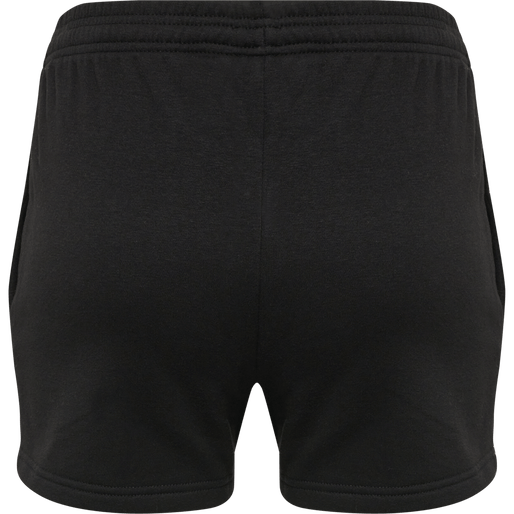 Hummel Women's Red Basic Sweat Shorts Womens Apparel Shorts