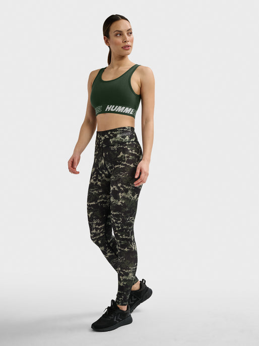 Hummel Women's Te Maja Cotton Sports Top 2-Pack Womens Apparel Bras & Underwear