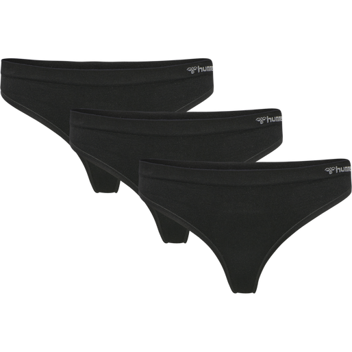 Hummel Women's Juno 3 Pack Seamless Thong Womens Apparel Bras & Underwear