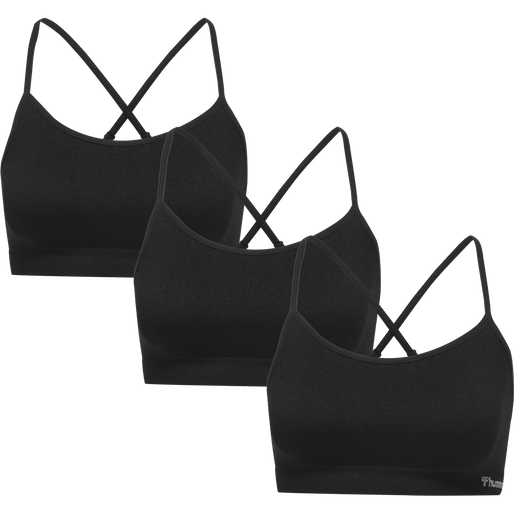 Hummel Women's Juno Seamless Bra 3 Pack Womens Apparel Bras & Underwear