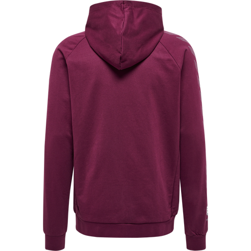 Hummel Men's Move Grid Cotton Zip Hoodie Mens Apparel Sweatshirts & Fleece