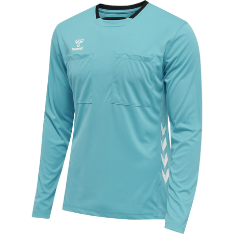 Hummel Men's Referee Chevron Long Sleeve Jersey Soccer Uniforms & Apparel All