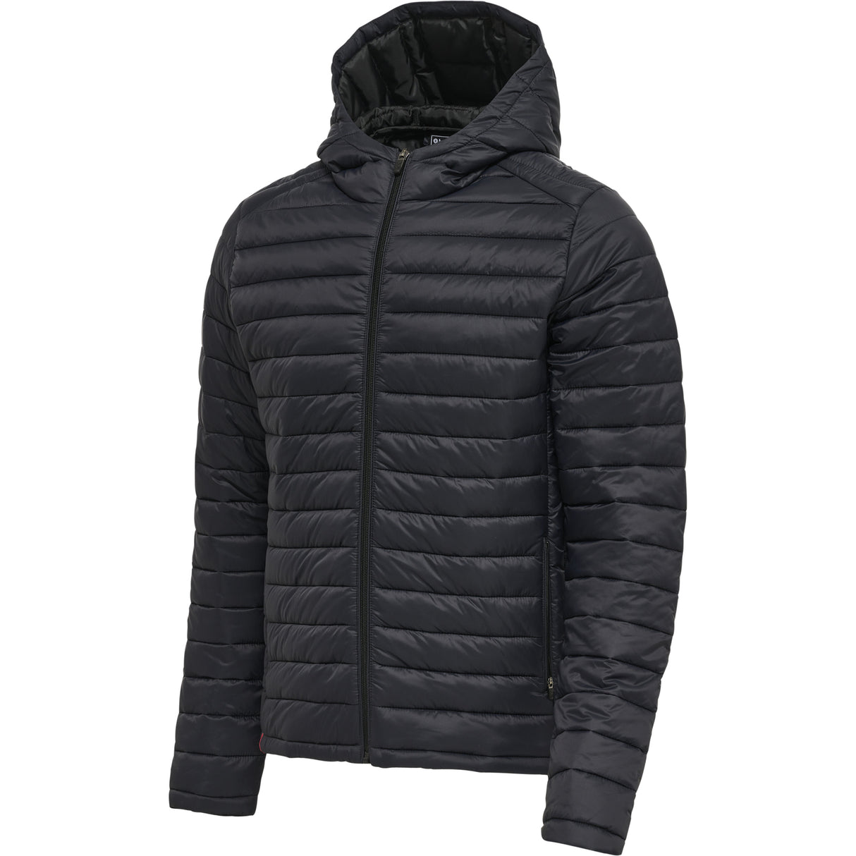 Hummel Men's Red Quilted Hood Jacket Mens Apparel Jackets & Vests