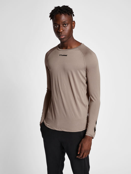 Hummel Men's Mt Bow Long Sleeve T-Shirt Mens Apparel Shirts & Tops