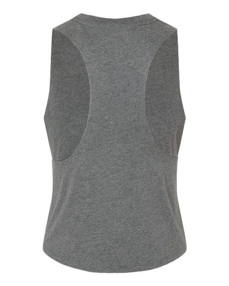 BELLA + CANVAS Women's Racerback Cropped Tank. BC6682 Womens Apparel Shirts & Tops