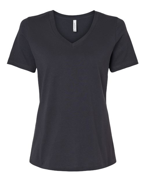BELLA + CANVAS Women's Relaxed Jersey V-Neck Tee BC6405 Womens Apparel Shirts & Tops