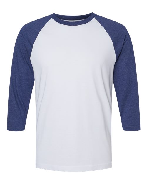 American Apparel Unisex CVC Raglan Tee Womens Apparel Shirts & Tops