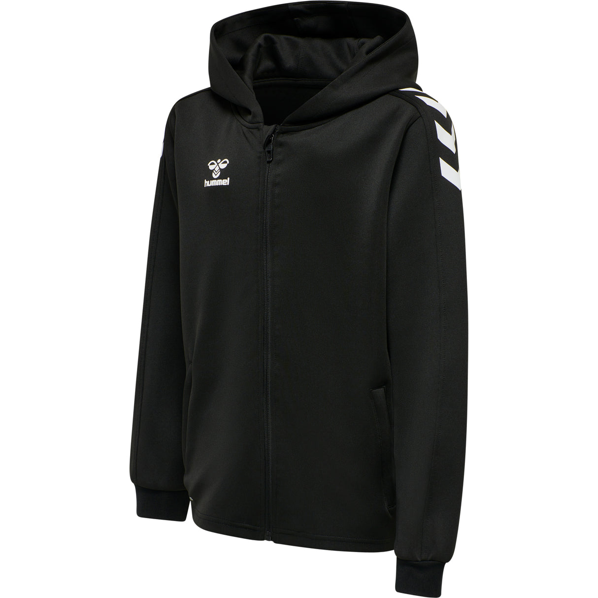 Hummel Youth Core XK Poly Zip Hoodie Youth Apparel Hoodies & Sweatshirts