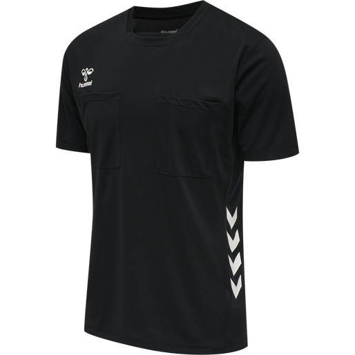 Hummel Men's Referee Chevron Short Sleeve Jersey Soccer Uniforms & Apparel All