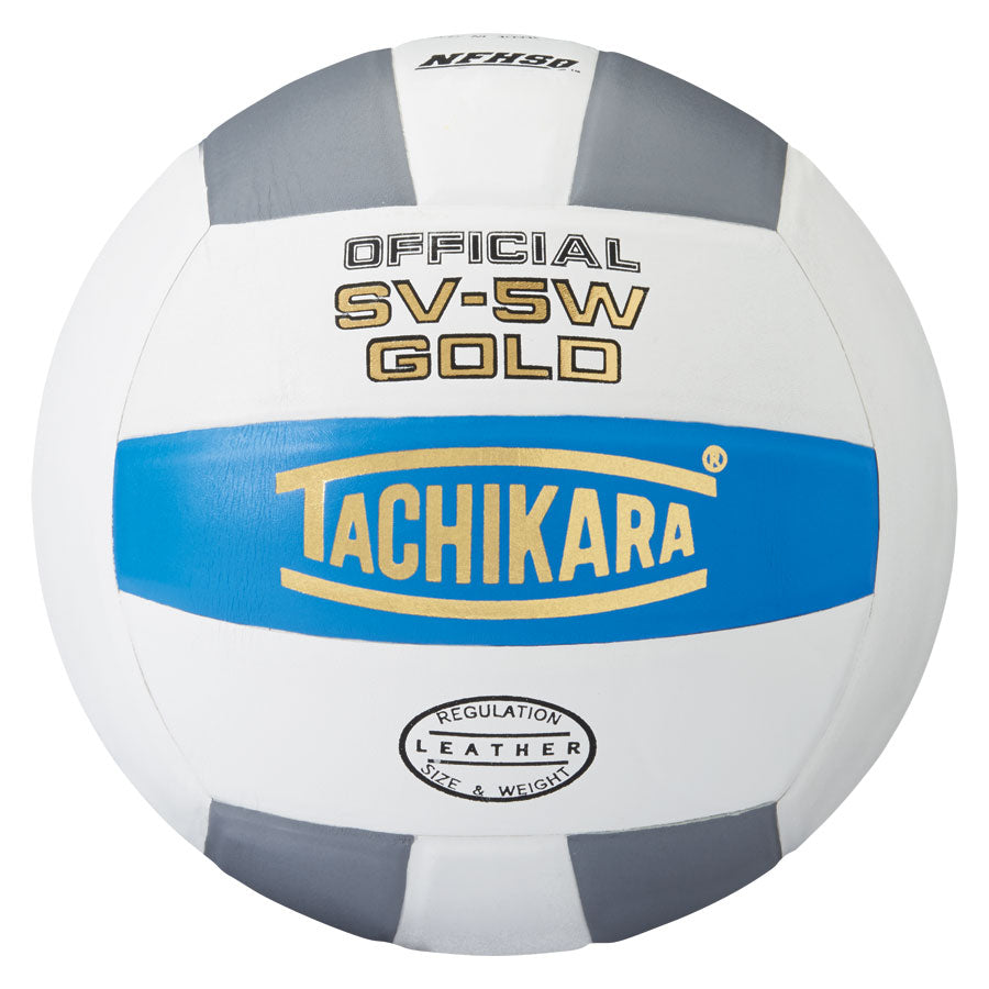 Tachikara SV5W Gold Premium Leather Volleyball Volleyball Volleyballs All
