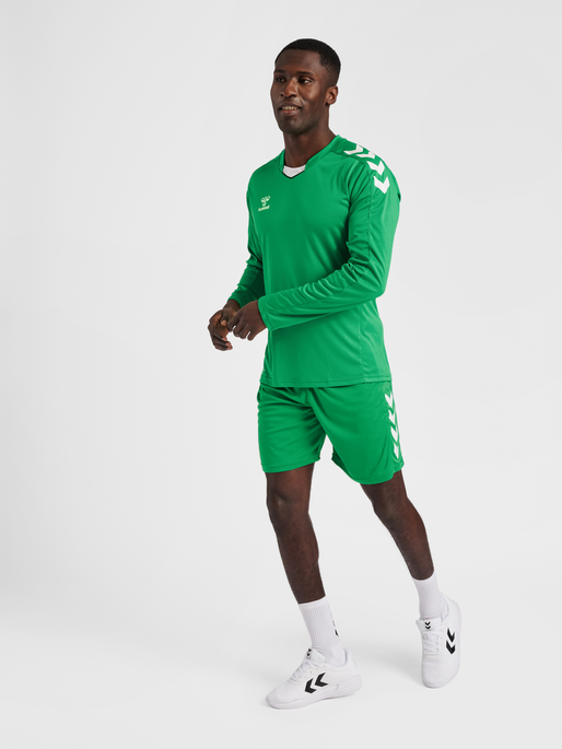 Hummel Men's Core XK Poly Long Sleeve Jersey Soccer Uniforms & Apparel All