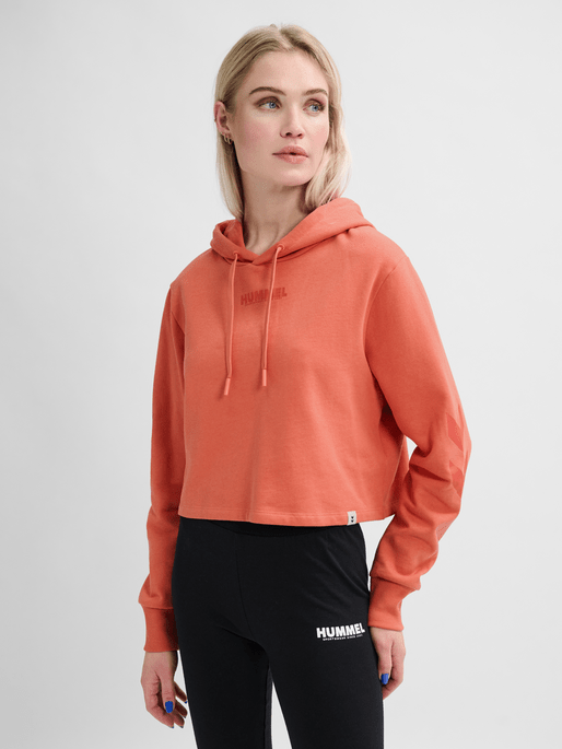 Hummel Women's Legacy Cropped Hoodie Womens Apparel Sweatshirts & Fleece